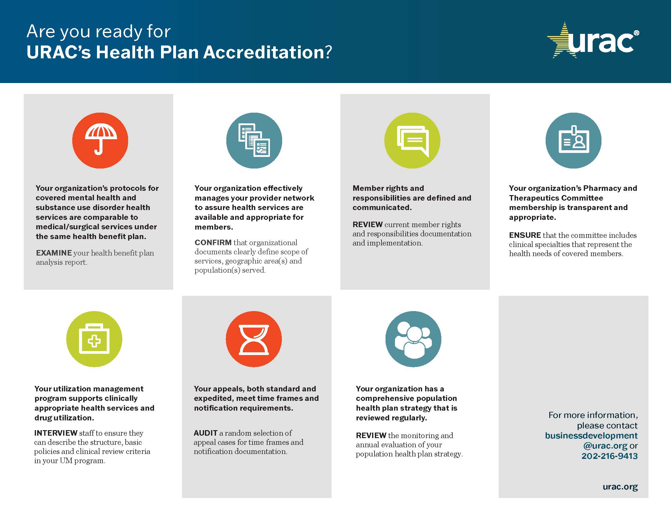 Getting started with Health Plan accreditation