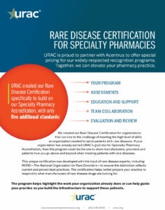 Rare Disease Certification for Specialty Pharmacy