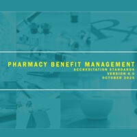 Pharmacy Benefit Management Accreditation Standards
