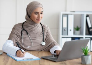 Health care using telehealth in Abu Dhabi