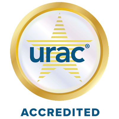 Utilization Review Accreditation Commission incorporated (URAC) accreditation badge