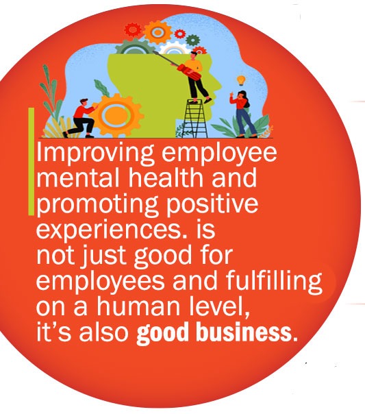 Mental health at work is good business. Mental health at work is good business.