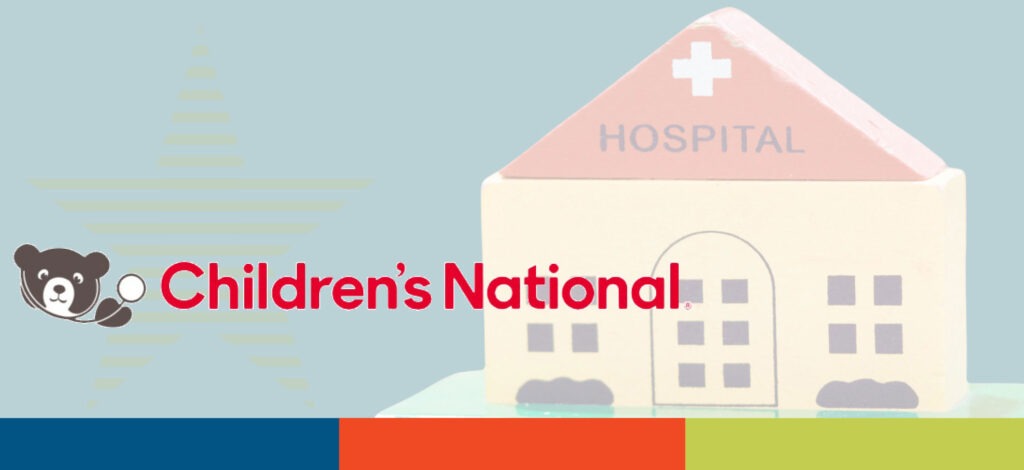 President and CEO, Shawn Griffin, MD presents Children's National Hospital with their Specialty Pharmacy Accreditation Certificate