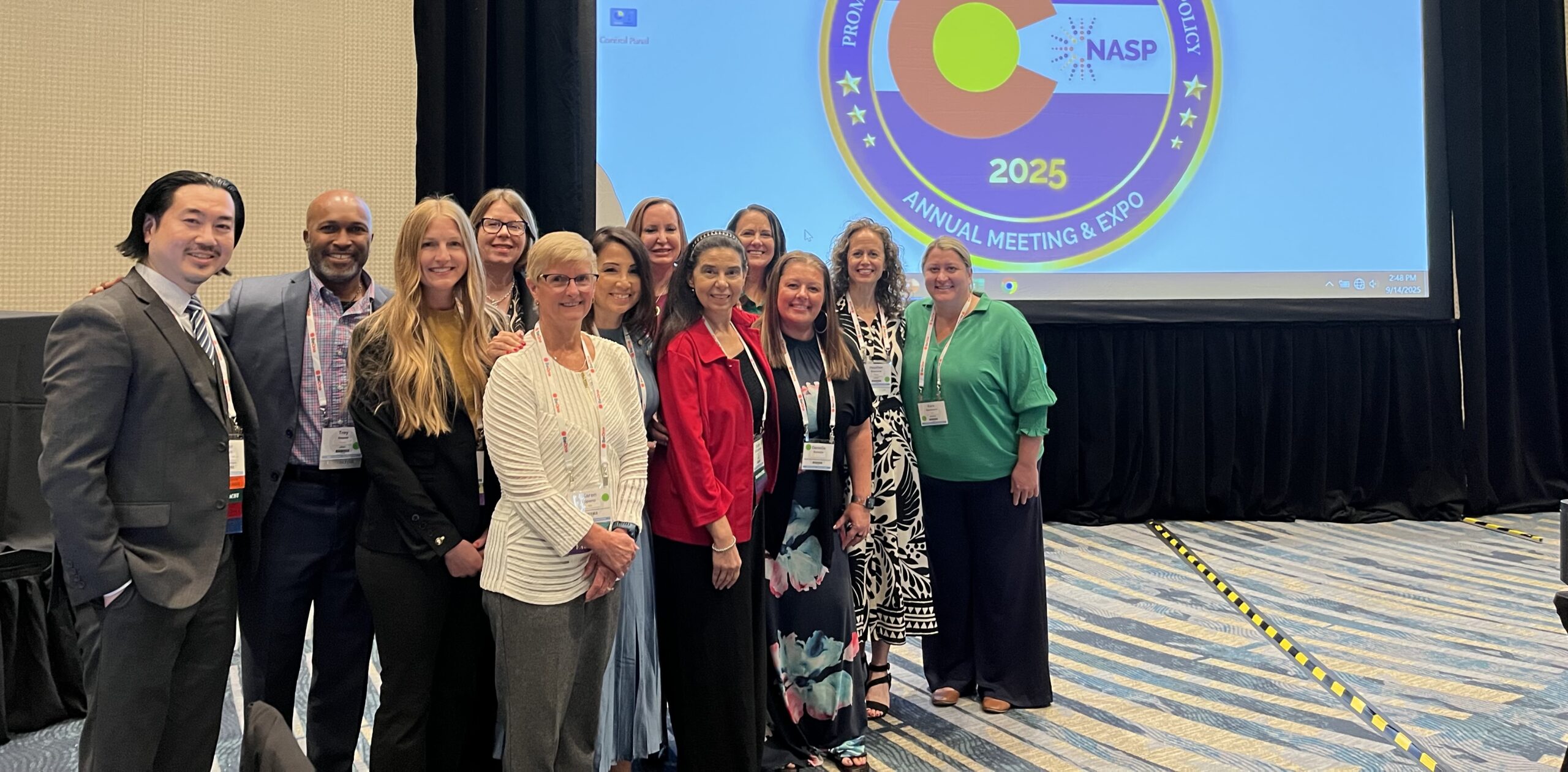 The National Association of Specialty Pharmacy (NASP) Annual Meeting and Expo is in full swing. URAC was happy to join the other faculty members for an accreditation workshop yesterday. Look closely and you'll see our very own Heather Bonome and Troy Reese. URAC is ready to answer all your questions about our updated Pharmacy Accreditations and our just-launched (today!) Health Care AI Accreditation. Stop by booth 600 and chat with our friendly and knowledgeable team.