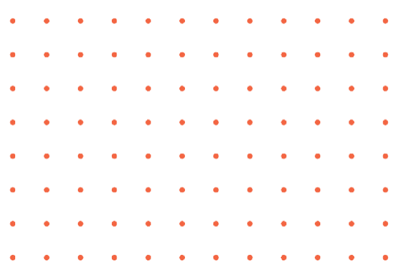 URAC orange dot grid
