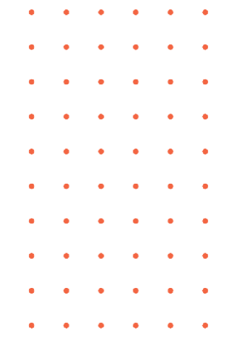 URAC orange dot grid